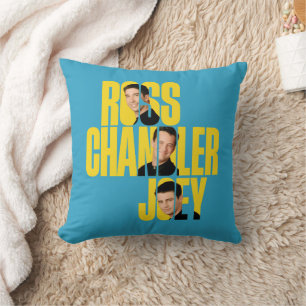 FRIENDS™ Ross, Chandler en Joey Kussen