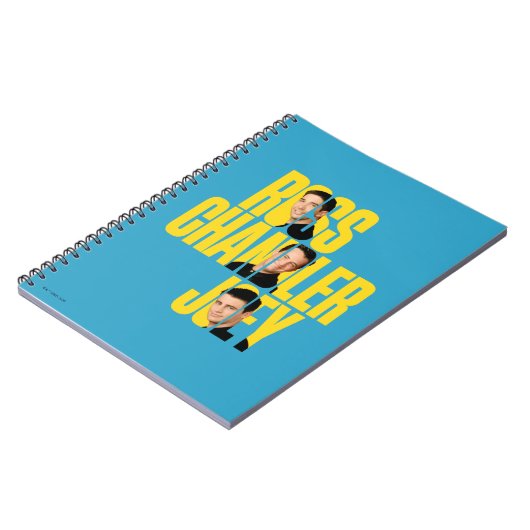 FRIENDS™ | Ross, Chandler en Joey Notitieboek (Linkerzijde)