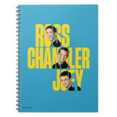FRIENDS™ | Ross, Chandler en Joey Notitieboek (Voorkant)