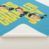 FRIENDS™ | Ross, Chandler en Joey Sherpa Deken (3/4)