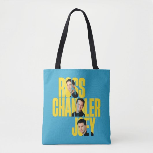 FRIENDS™ | Ross, Chandler en Joey Tote Bag (Voorkant)