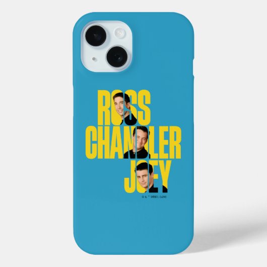 FRIENDS™ | Ross, Chandler & Joey Case-Mate iPhone Case (Achterkant)