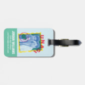 FRIENDS™ | Ross & Chandler - Unagi Bagagelabel (Achterkant horizontaal)