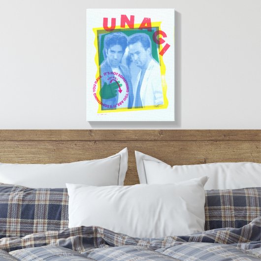 FRIENDS™ | Ross & Chandler - Unagi Canvas Afdruk (Insitu (Slaapkamer))