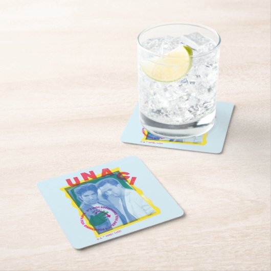 FRIENDS™ | Ross & Chandler - Unagi Kartonnen Onderzetters (Insitu)