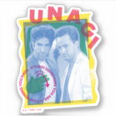 FRIENDS™ | Ross & Chandler - Unagi Sticker (Voorkant)