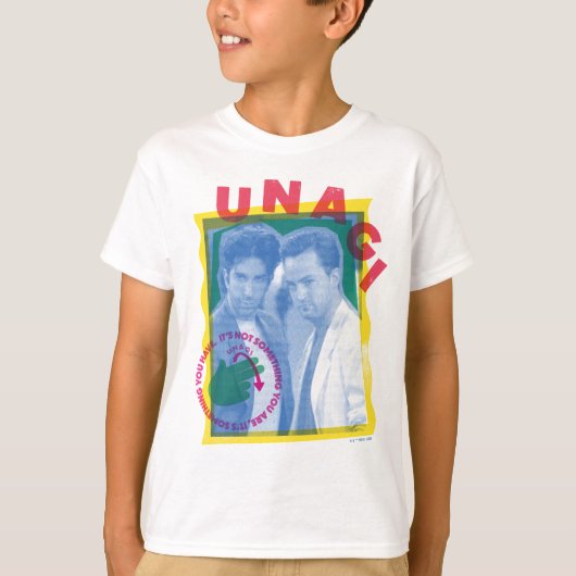 FRIENDS™ | Ross & Chandler - Unagi T-shirt (Voorkant)