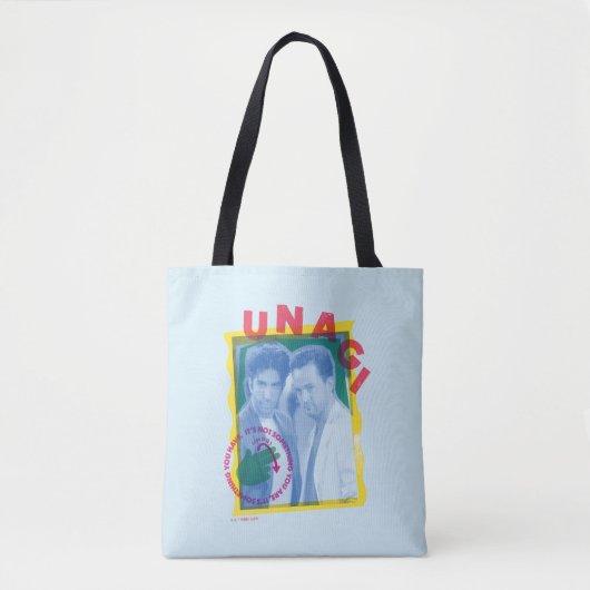 FRIENDS™ | Ross & Chandler - Unagi Tote Bag (Voorkant)