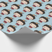 FRIENDS™ | Ross Chibi Cadeaupapier (Hoek)