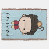 FRIENDS™ | Ross Chibi Deken (Voorkant)
