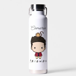 FRIENDS™ Ross Chibi Jouw namen toevoegen Waterfles