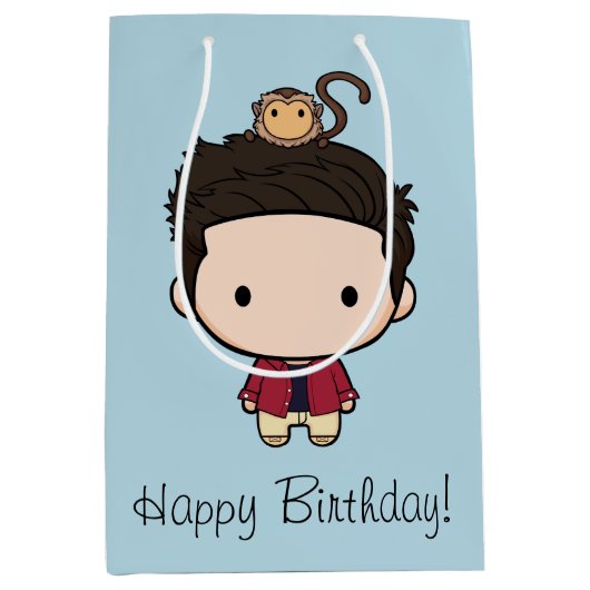 FRIENDS™ | Ross Chibi Medium Cadeauzakje (Voorkant)