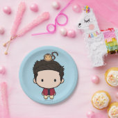 FRIENDS™ | Ross Chibi Papieren Bordje (Feest)
