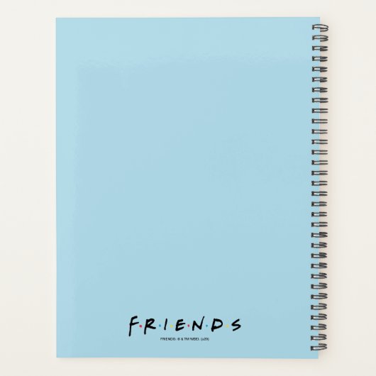 FRIENDS™ | Ross Chibi Planner (Achterkant)