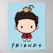 FRIENDS™ | Ross Chibi Poster (Voorkant)