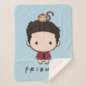 FRIENDS™ | Ross Chibi Sherpa Deken (Voorkant)