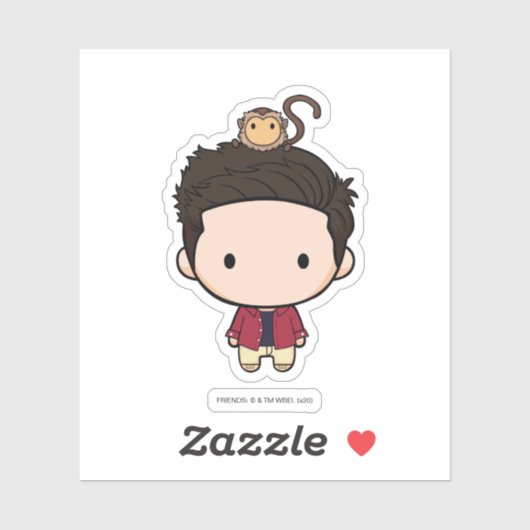 FRIENDS™ | Ross Chibi Sticker (Vel)