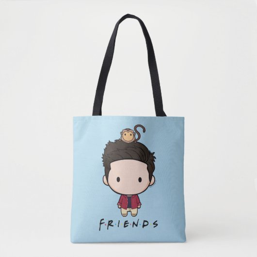 FRIENDS™ | Ross Chibi Tote Bag (Voorkant)