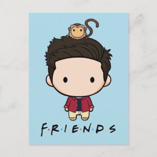 FRIENDS™   Ross Chibi Uitnodiging Briefkaart