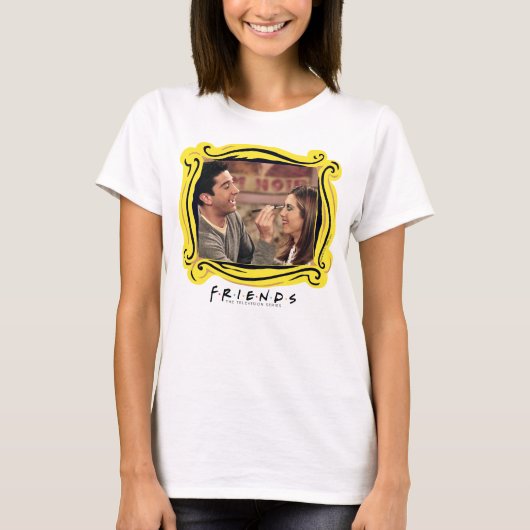 FRIENDS™ | Ross doet Rachel's Makeup T-shirt (Voorkant)