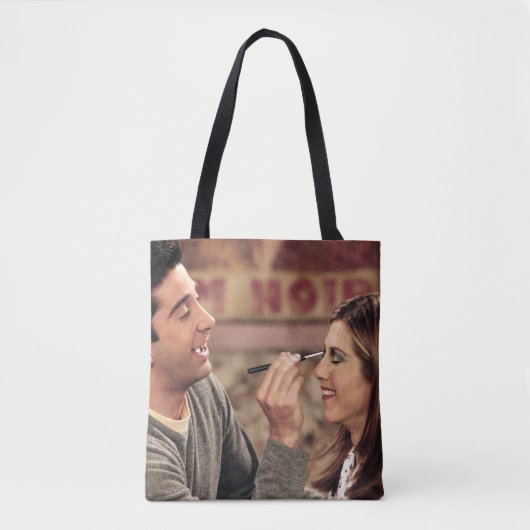 FRIENDS™ | Ross doet Rachel's Makeup Tote Bag (Voorkant)