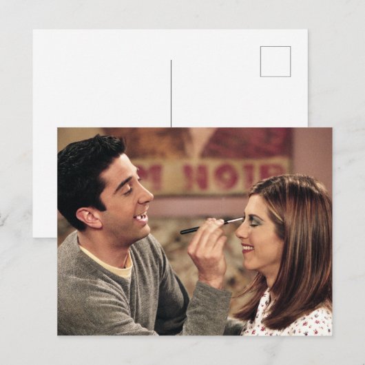 FRIENDS™ | Ross doet Rachel's Makeup Uitnodiging Briefkaart (Voorkant / Achterkant)