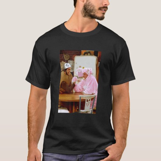 Friends Ross en Chandler in Costumes T-shirt (Voorkant)