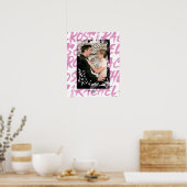 FRIENDS™ | Ross en Rachel Doodled Hearts Poster (Keuken)