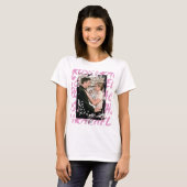FRIENDS™ | Ross en Rachel Doodled Hearts T-shirt (Voorkant volledig)