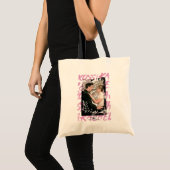 FRIENDS™ | Ross en Rachel Doodled Hearts Tote Bag (Voorkant (product))