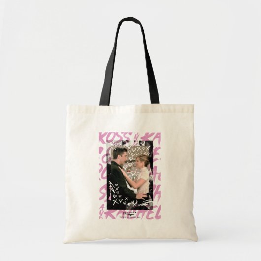 FRIENDS™ | Ross en Rachel Doodled Hearts Tote Bag (Voorkant)
