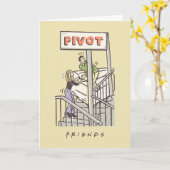FRIENDS™ | Ross en Rachel DRAAI! Kaart (Gele Bloem)