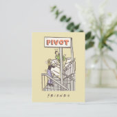 FRIENDS™ | Ross en Rachel PIVOT Briefkaart (Staand voorkant)