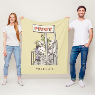 FRIENDS™   Ross en Rachel PIVOT Fleece Deken