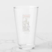FRIENDS™ | Ross en Rachel PIVOT Glas (Achterkant)