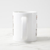 FRIENDS™ | Ross en Rachel PIVOT Grote Koffiekop (Achterkant)