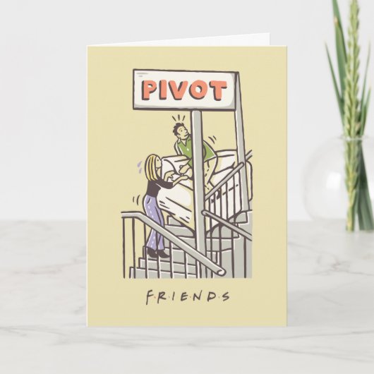 FRIENDS™ | Ross en Rachel PIVOT Kaart (Voorkant)