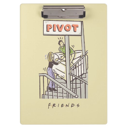 FRIENDS™ | Ross en Rachel PIVOT Klembord (Voorkant)
