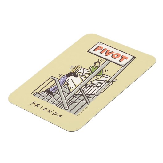 FRIENDS™ | Ross en Rachel PIVOT Magneet (Linkerzijde)