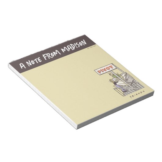 FRIENDS™ | Ross en Rachel PIVOT Notitieblok (Schuin)