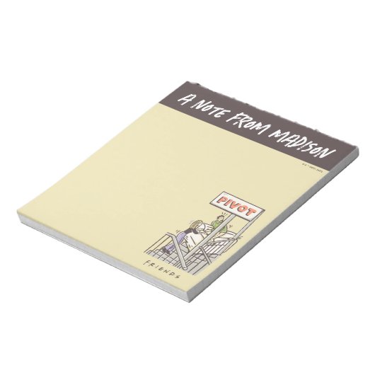 FRIENDS™ | Ross en Rachel PIVOT Notitieblok (Linkerzijde)