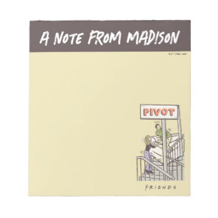 FRIENDS™   Ross en Rachel PIVOT Notitieblok