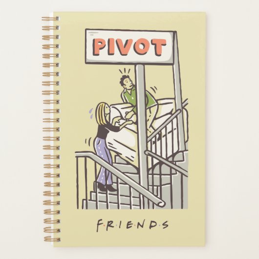 FRIENDS™ | Ross en Rachel PIVOT Planner (Voorkant)