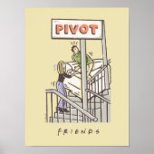 FRIENDS™ | Ross en Rachel PIVOT Poster (Voorkant)
