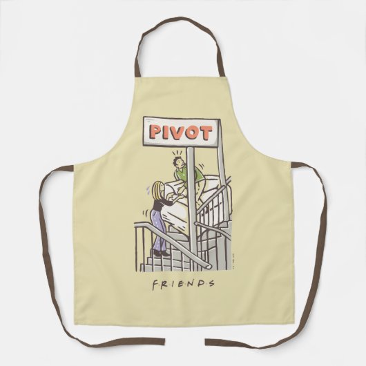 FRIENDS™ | Ross en Rachel PIVOT Schort (Voorkant)