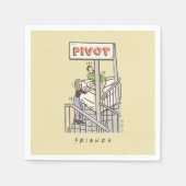 FRIENDS™ | Ross en Rachel PIVOT Servet (Voorkant)