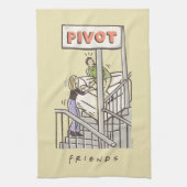 FRIENDS™ | Ross en Rachel PIVOT Theedoek (Verticaal)