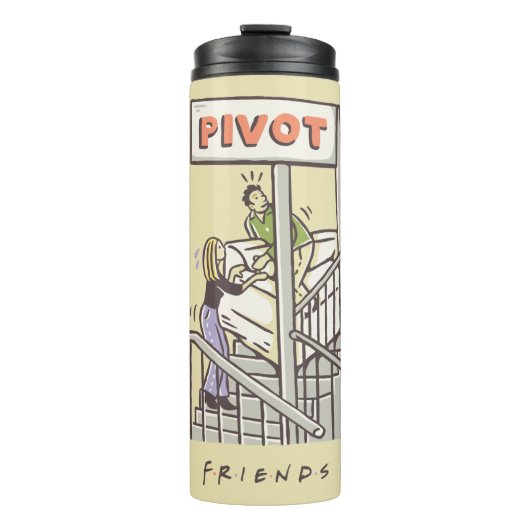 FRIENDS™ | Ross en Rachel PIVOT Thermosbeker (Voorkant)