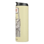 FRIENDS™ | Ross en Rachel PIVOT Thermosbeker (Geroteerd rechts)