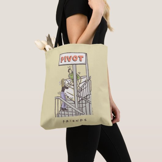 FRIENDS™ | Ross en Rachel PIVOT Tote Bag (Dichtbij)